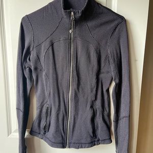 Lululemon fitted running zip up